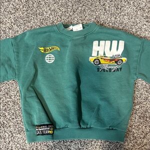 Zara x hotwheels toddler crew neck. Size 4